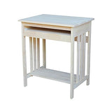 International Concepts Mission Computer Stand, Unfinished IC International Concepts