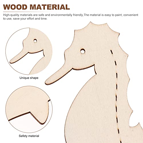 ARTIBETTER 28Pcs Unfinished Wood Cutouts Ocean Animals Wooden Paint Crafts for Kids Home Decor Ornament DIY Craft Art Project Octopus Shark Whale - WoodArtSupply