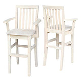 IC International Concepts International Concepts Youth Chair, Unfinished IC International Concepts