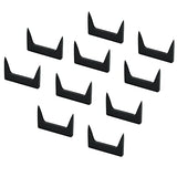 UPTTHOW 10PCS Pinch Dogs Woodworking 2inch Wood Clamps Square Back Tapered Legs Woodworking Glued Panel Table Stool Top Plank Edge Post Assembly UPTTHOW