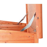 TRIXIE Small natura Classic Outdoor Dog House, Weatherproof Finish, Elevated Floor, Brown TRIXIE