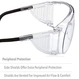 Honeywell Uvex Ultra-Spec 2000 Visitor Specs Safety Glasses with Clear Uvextreme Anti-Fog Lens (S0250X) Honeywell Uvex