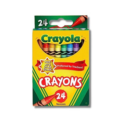 Classic Color Pack Crayons (24/Box) [Set of 3] - WoodArtSupply