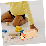 Vaguelly 1 Set Wooden Wheel Wood Craft Wheels Wooden Toy Wheels Spoked Toy Wheels Crafts Toy Wheels Mini DIY Car Models an Fittings Art Craft Vaguelly