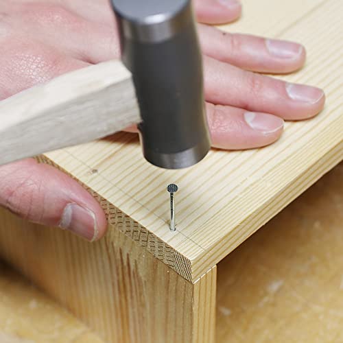 KAKURI Small Hammer Double Face GENNO 6.5 oz, Japanese Carpenter Hammer for Woodworking and Crafts, Heavy Duty Japanese Carbon Steel, Dual Head, Wood KAKURI