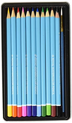 Royal & Langnickel Watercolor Pencil Art Set 12pcs - WoodArtSupply