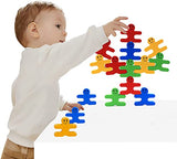 umbresen Wood Balance Building Blocks Stacking Games Toys for Kids Children Toddlers Preschool Boys and Girls Learning Educational Fine Motor Skill umbresen