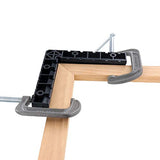 Milescraft 4012 Square Clamp Kit – 90 Degree Right Angle Corner Clamp, Right Angle Adjustable Positioning Square for Woodworking Milescraft