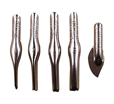 Speedball Linoleum Cutter Assortment, 5 Assorted Cutters Speedball