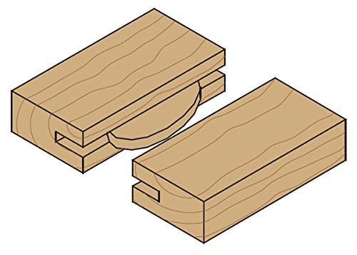 CMT 240.008.04 Biscuit Joiner Blade, 4-Inch Diameter x 8 Teeth, PTFE-Coated. CMT
