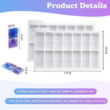 LET'S RESIN Resin Molds, Double 6 Domino Epoxy Mold Standard Size, Glossy Molds for Resin Casting, Silicone Molds for Epoxy Resin, UV Resin,Shiny & LET'S RESIN