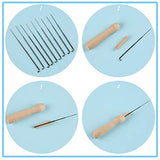 JUPEAN Felting Kit, Needle Felting Kit for Beginner, 60 Colors Wool Roving, Wool Felting Tool Kit with Felting Needles, Foam Mat, Needle Felting JUPEAN