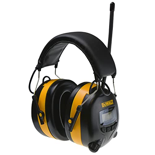 DeWalt DPG15 Industrial Safety Electronic Hearing Muff DEWALT