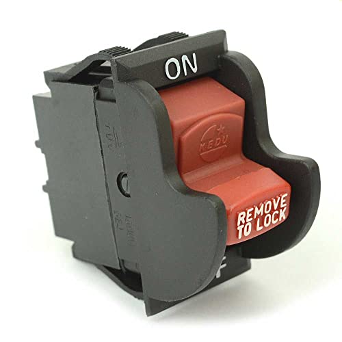 Apex Tool Supply SW7B Aftermarket On-Off Toggle Switch 2 Prong Replacment For Table Saws and Drill Press Replaces Black & Decker, Delta/Porter Cable Angiehaie