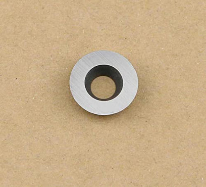 CDBP 12mm(1/2 inch) Round Carbide Inserts for Woodturning, R12x2.5mm Indexable Carbide Cutter fits for DIY Woodworking Lathe Wood Turning Finisher - WoodArtSupply