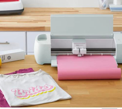 Cricut Explore 3 Machine with Mini Easy Press, Tool Kit and Iron-On Vinyl Bundle - Cutting Machine and Heat Press, Beginner HTV Set for DIY Projects