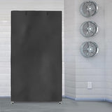 Dalema Wire Rack Cover,Heavy Duty 600D Dustproof Waterproof Shelf Cover,Storage Shelving Covers for Wire Shelves 5-Tier,Cover for 36" W x 18" D x 72" Dalema