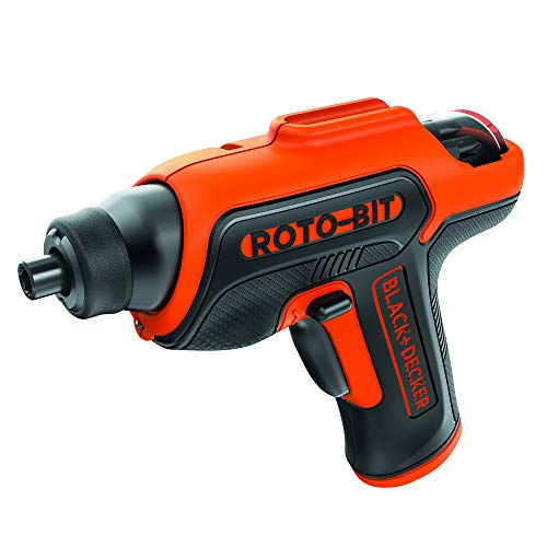 BLACK+DECKER 4V MAX Cordless Screwdriver with Bit Storage, 180 RPM, Battery Included (BDCS50C) BLACK+DECKER