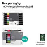 Winsor & Newton ProMarker Set, 6 Count, Blacks + Blender Winsor & Newton