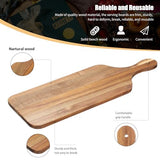 12 Pcs Bulk Cutting Board Wood Chopping Board Laser Engraving Serving Board Charcuterie Boards for Customized Mother's Day Wedding Housewarming Gift Zubebe