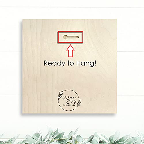 Your Photo and Text Printed on Real Wood | Christmas Gift | Personalized Photo Gifts | Boyfriend Gift | Custom Photo Gifts | Picture Frames DREAM BIG PRINTABLES