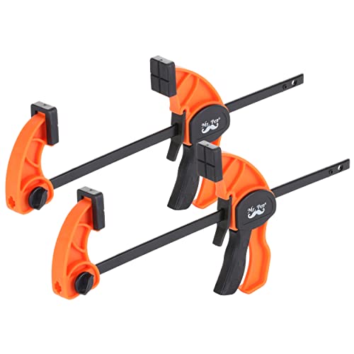 Mr. Pen- Bar Clamps For Woodworking, 6", 2 Pack, Clamp/Spreader, Quick Grip Clamps, Woodworking Clamps, Bar Clamps, Quick Clamps, Trigger Clamp, Mr. Pen