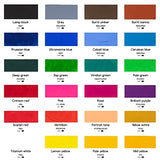 MEEDEN Gouache Paint Set, Non-Toxic 24 x 12ml/0.4oz Water-Based Gouache Tubes Paints for Canvas & Paper, Art Supplies for Artist, Adults, Kids, MEEDEN