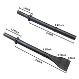 GreatBba 9 Piece Pneumatic Chisel Air Hammer Punch Chipping Bits Set GreatBba