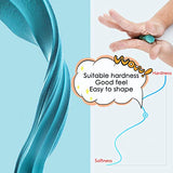 Modeling Clay Kit - 24 Colors Air Dry Ultra Light Soft & Stretchy DIY Molding Clay with Tools, Animal Accessories, Easy Storage Box Kids Art Crafts ESSENSON