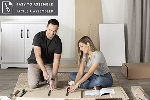 South Shore Morgan Small 2-Door Storage Cabinet, 19.38"D x 32.88"W x 32.38"H, Royal Cherry South Shore