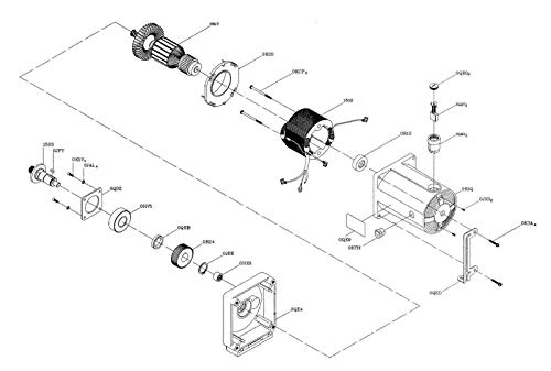 TJPOTO Replacement Part Motor Armature Bearings 137.XXXXXX Motorized Table Saws RM871 for Sears Craftsman