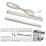 IP55 Linear Scale Encoder 5um 420mm (16") Travel Length for Lathe Machine Milling Machine DRO Tools Baykunl