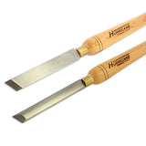 Hurricane Turning Tools, HSS, 2 Piece Skew Chisel Set (1" Standard and 3/4" Oval), Standard Series Woodturning Tools Hurricane Turning Tools