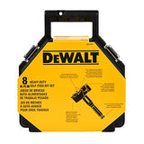 DEWALT Drill Bit, Self Feed, 8-Piece Kit (DW1649) DEWALT
