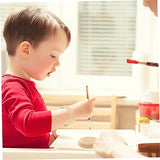 TEHAUX 12 pcs DIY Wooden Bracelet Wood Bangle Bracelets Wooden Cuff Bangle Unfinished Wood Bangle Slap Bracelets for Unfinished Wood Ring Wood Wrist TEHAUX