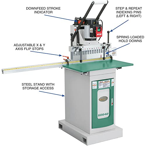 Grizzly Industrial G0642-15-Bit Line Boring Machine - WoodArtSupply