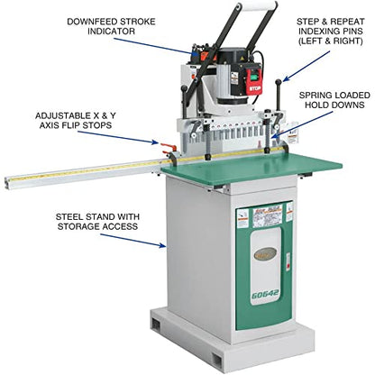 Grizzly Industrial G0642-15-Bit Line Boring Machine - WoodArtSupply