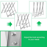 Goplus Portable Folding Sawhorse, Adjustable Steel Sawbuck for Firewood, Heavy Duty 220 lbs Sawhorse Work Table, Lightweight Log Wood Cutting Saw Goplus