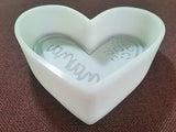 Mama Heart Leopard Car Freshie Mold Heart Shape Aroma Beads Baking Soap Resin Candles Mould-Oven Safe【Upgraded Soft Material】- XL. Size Fuehbur