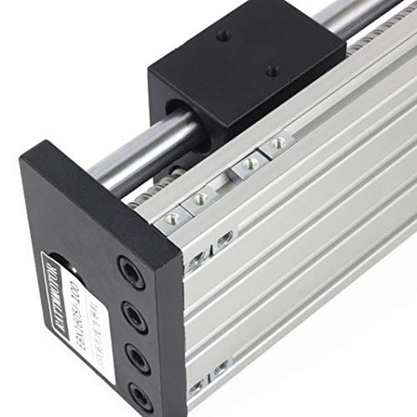 RATTMMOTOR EBX1605 400mm / 15.75" CNC Linear Stage Actuator, Double Optical Axis Linear Slide Rail and 1605 Ball Screw CNC Linear Motion Rail Guide RATTMMOTOR