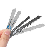 20 Piece Jigsaw Blades Set Assortment of Professional T-Handle Jig Saw Blade Kits Multi-Purpose Jig Saw Blades Replacement Set for Wood Pruning, Vin Beauty