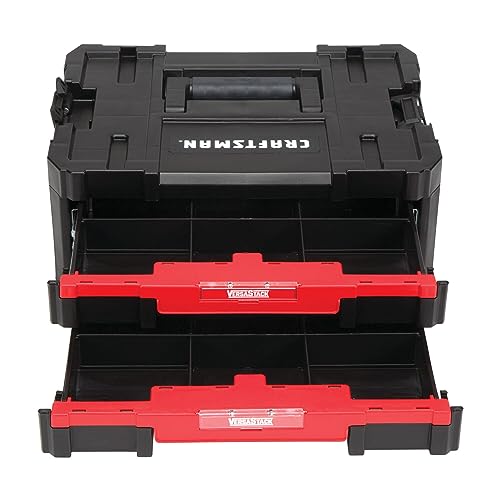 CRAFTSMAN Plastic Tool Box With Drawers, Organizer and Storage (CMST17804) Craftsman
