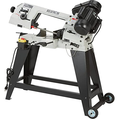 Klutch Horizontal/Vertical Metal Cutting Band Saw - 4 1/2in. x 6in. 3/4 HP, 120V Klutch