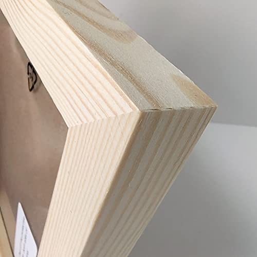 8x8 Photo Frame Solid Wood Frame Square 8x8 Picture Frame. Environmental Protection, no Paint. Protection Panel Plastic Material. Wall or Tabletop N\C