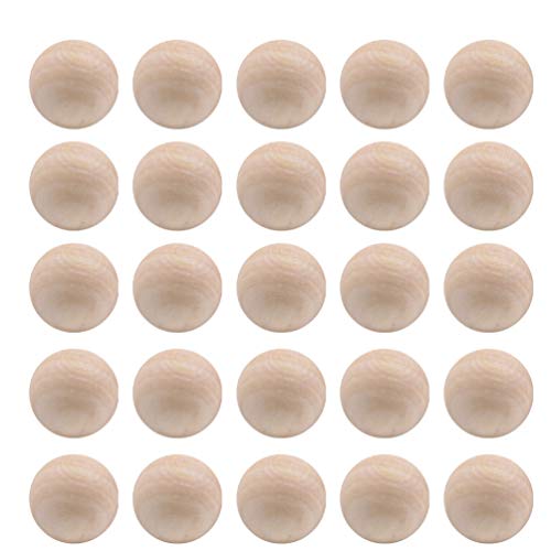 Exceart 300Pcs 10MM Unfinished Wooden Balls Craft Wood Beads DIY Beads Balls Without Hole for Jewelry Making Supplies EXCEART