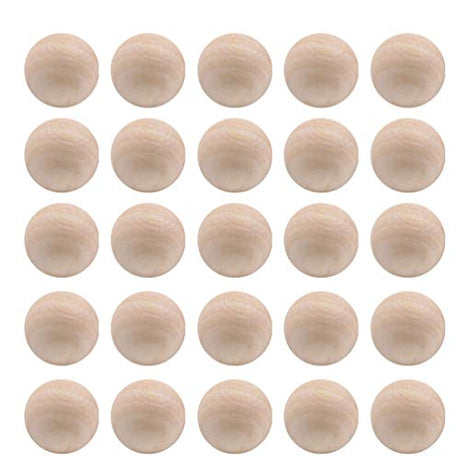 Exceart 300Pcs 10MM Unfinished Wooden Balls Craft Wood Beads DIY Beads Balls Without Hole for Jewelry Making Supplies EXCEART