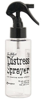 Tim Holtz Distress Bundle of 4 Items - Sprayer, DIY Ink Pad, Blending Tools, and Blending Foams Ranger, Tim Holtz