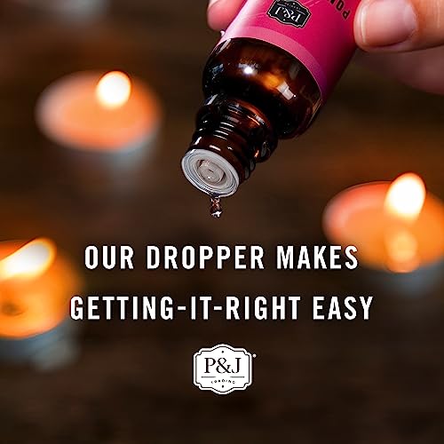 P&J Trading Spice Set of 6 Premium Grade Fragrance Oils - Cinnamon, Harvest Spice, Apple Cider, Coffee Cake, Gingerbread, Pumpkin Pie - 10ml P&J Trading