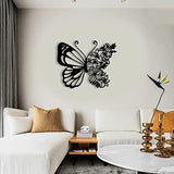 Very Big Butterfly Wall Hanging Silicone Resin Mold Butterfly Shaped Epoxy Silicone Casting Molds for Wall Decoration Office Living Room Garden, 3D Qinlunuho