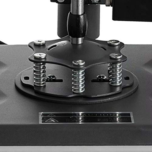 SmarketBuy Heat Press, 15 x 12 Inches Swing Away Design 8 in 1 Digital Multifunction Heat Press Machine for T-Shirts Hat Mug Plate - WoodArtSupply